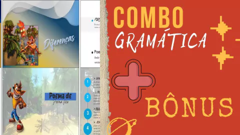 Mega Promoção: Combo Completo de Aulas de Gramática + Bônus Especial!