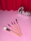 Kit pinceis básicos rosa