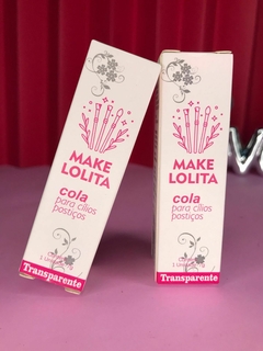 Cola de cílios postiços make lolita