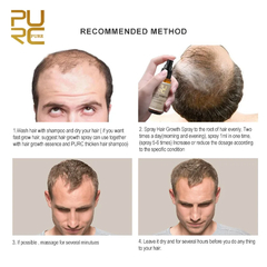 Purc-Spray para el crecimiento del cabello, esencia de Jengibre Natural, extract - comprar en línea
