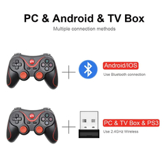 mando inalámbrico con Bluetooth para teléfono Android, control de Jo - productoschidos