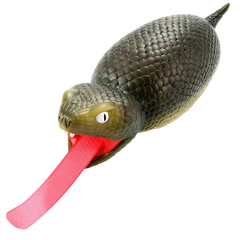 Pequeña Serpiente Gorda Para Niños Y Adultos, Broma Divertida Inquieta, Exprimir, Lengua Larga Con Sonido