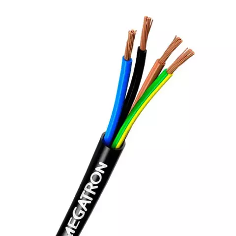 CABO PP FLEXIVEL 4X4,0MM RL 100 METROS MEGATRON - comprar online