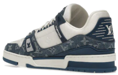 Louis Vuitton LV Trainer - Monogram Denim White Blue - comprar online