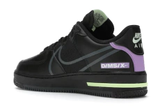 Nike Air Force 1 React - Black Violet Star Barely Volt - comprar online