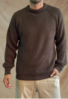 Sweater pampa marron - comprar online