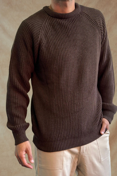 Sweater pampa marron