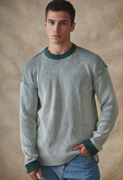 Sweater reversible verde en internet