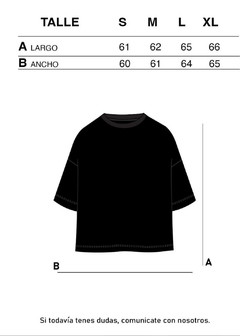 Remera boxy fit oslo - tienda online