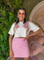 T-SHIRT CROPPED IBISA - loja online