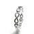 Anillo argolla infinitos resacados - CREASION JOYAS