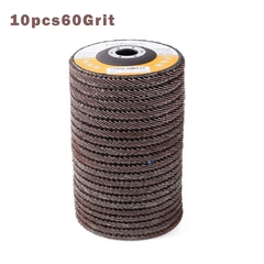 Rebolo para rebarbadora, Discos Flap, Ferramentas Abrasivas, Disco de Lixar, 40, - LOJAMINHALUS