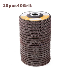 Rebolo para rebarbadora, Discos Flap, Ferramentas Abrasivas, Disco de Lixar, 40,