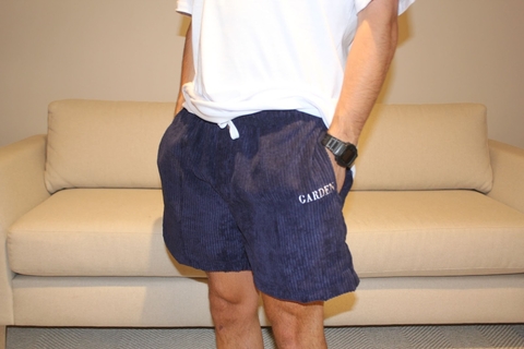 Short Cotelê- Marinho