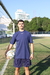 Tee - King of Football - Marinho na internet