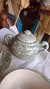 Juego de té x4 y azúcarera - Boutique Vintage Bahía 
