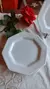Platos postre porcelana industrial