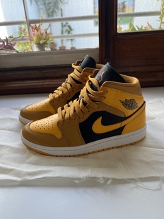 air jordan 1 mid amarillo T.37.5