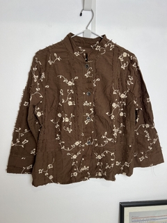 camisa marron T.S