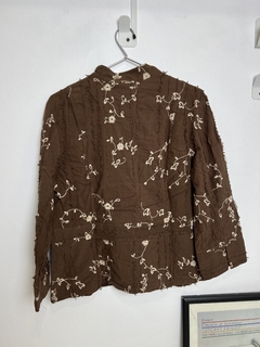 camisa marron T.S - comprar online