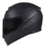 Capacete Asx Eagle Solid Preto Fosco