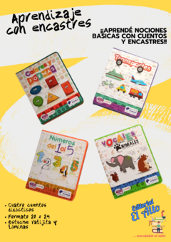 Colección Troque Cuentos - Libros de Goma Eva - Primeros Aprendizajes en internet
