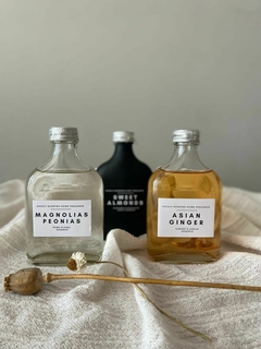 Difusor con fragancia botella vidrio - tienda online