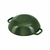 Wok con tapa de cristal 30 cm, verde albahaca hierro fundido - comprar online