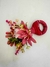Porta Guardanapo Vinho Floral - Casavi Decor