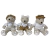Urso de Nicho com Boné e Pulôver Kim - Biah Decorações