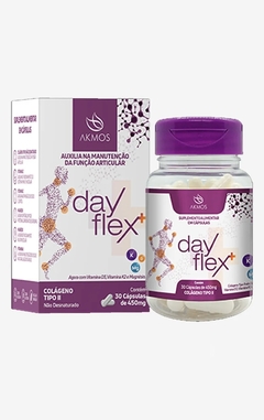 Colágeno Tipo 2 Não Desnaturado, Vitamina K2, D3 e Magnésio – Day Flex + – AKMOS