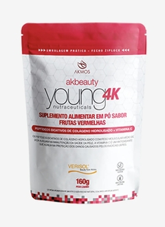 Colágeno Young 4K – AK BEAUTY (Frutas Vermelhas)