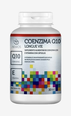 Suplemento de Coenzima Q10 e Vitamina E – AKMOS