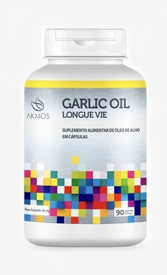 Suplemento Óleo de Alho Longue Vie Garlic Oil – AKMOS