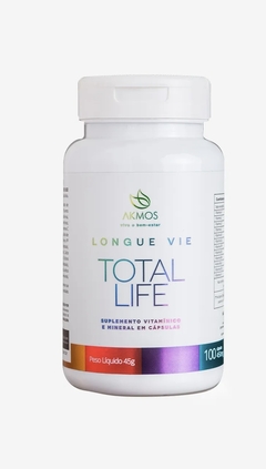 Suplemento Vitamínico e Mineral Longue Vie Total Life – AKMOS