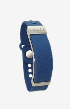 Pulseira Tecnológica Azul Nano Bracelete – AKMOS (“P-M: 17cm à 19cm” e “G-GG: 20,5cm à 22cm”)