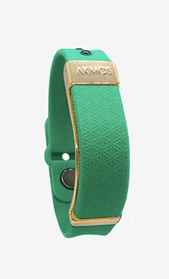 Pulseira Tecnológica Verde Nano Bracelete – AKMOS (“P-M: 17cm à 19cm” e “G-GG: 20,5cm à 22cm”)