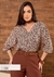 Blusa Ana Bata Estampada