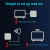 Smart TV Set Top Box com Dual WiFi, Vídeo 3D, Media Player, Home Theater, Novo, - comprar online