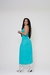 Vestido cristal azul na internet