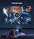 BYINTEK-X25 Projetor Full HD, 1080P, vídeo 4K, foco automático, Wi-Fi, LCD int