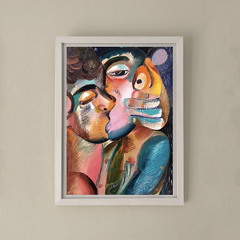 KISS AND GREY MOON - LOUIS FRATINO - comprar online