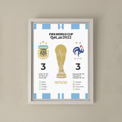 PLANILLA CAMPEONES DEL MUNDO QATAR 2022 - comprar online