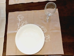 Individuales Tusor- Set por 2 unidades - Colores Deco Home