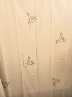 Cortina de baño gasa de algodón en internet