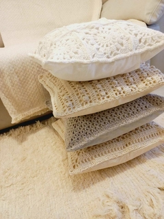 Funda de almohadón tejidas - Colores Deco Home