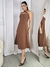 VESTIDO MIDI LINHO - Fenci Brasil