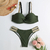 Vintage retro biquíni retalhos maiô tanga brasileira sexy banho feminino