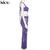 Kliou conjunto de duas peças de malha saia feminina elegante elegante volta cri - comprar online