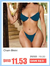 Vintage retro biquíni retalhos maiô tanga brasileira sexy banho feminino - Loja ParaTi